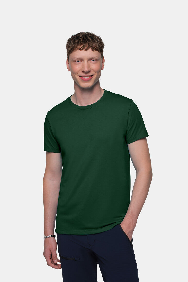 HAKRO COTTON TEC® T-Shirt - tanne