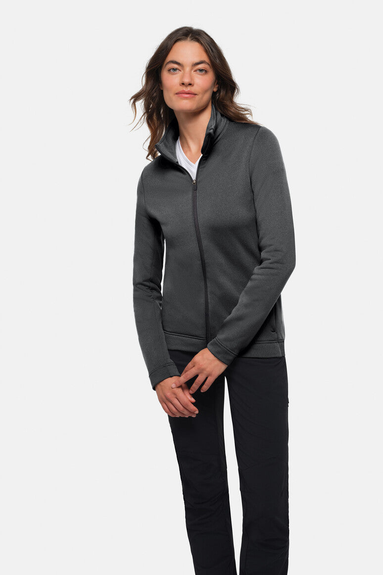 HAKRO Damen Tecjacke ECO - karbongrau