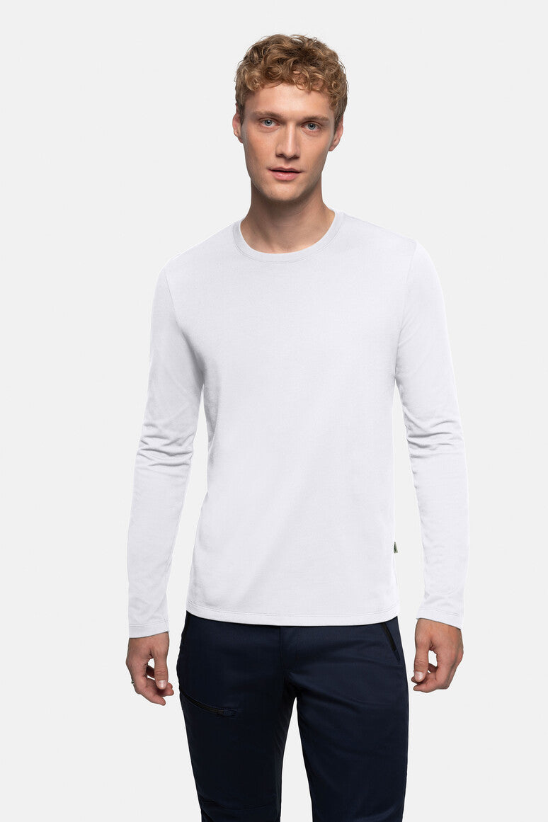 HAKRO Longsleeve MIKRALINAR® - weiß