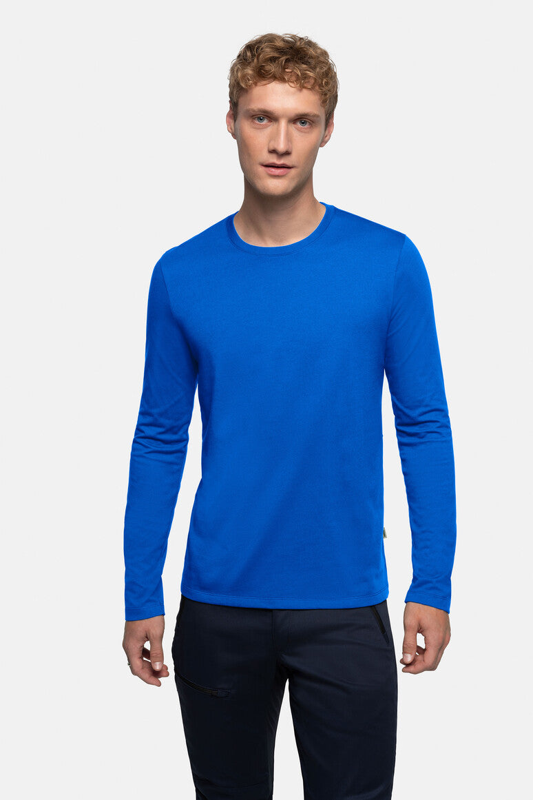 HAKRO Longsleeve MIKRALINAR® - royalblau