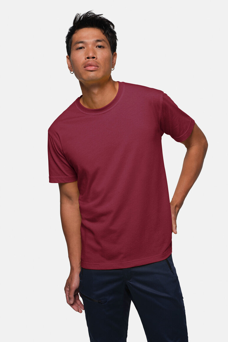 HAKRO T-Shirt MIKRALINAR® - weinrot