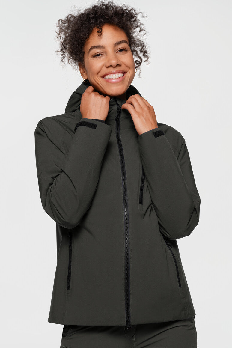 HAKRO Damen High-Activejacke ECO - karbongrau