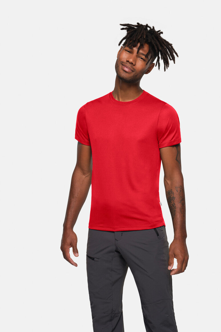 HAKRO T-Shirt COOLMAX® ECO - rot