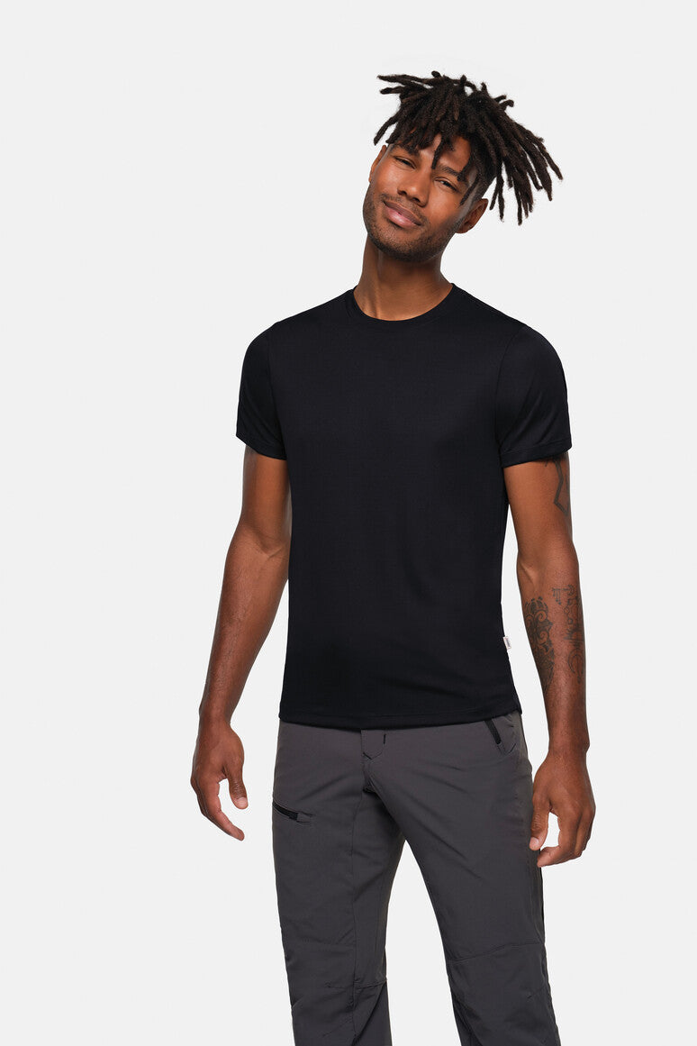 HAKRO T-Shirt COOLMAX® ECO - schwarz