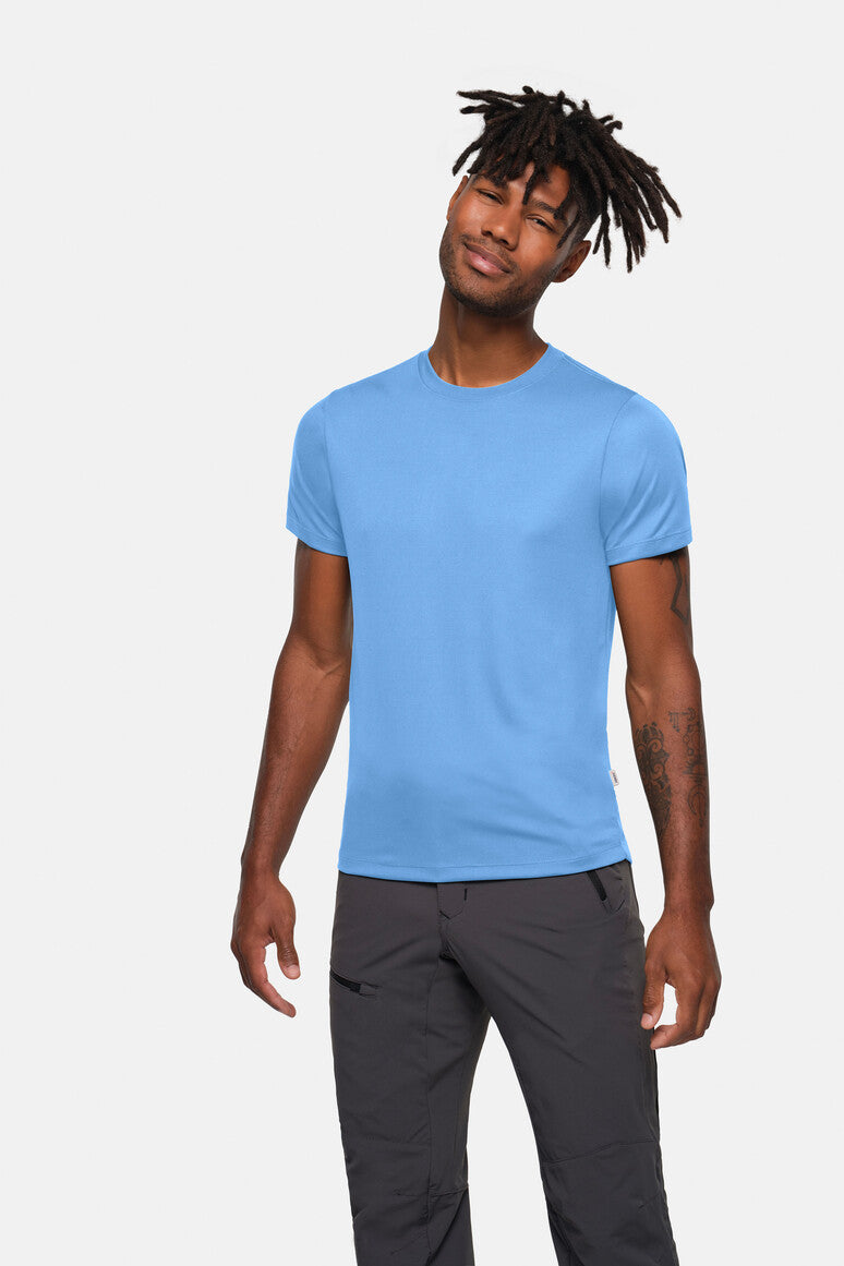 HAKRO T-Shirt COOLMAX® ECO - malibublau