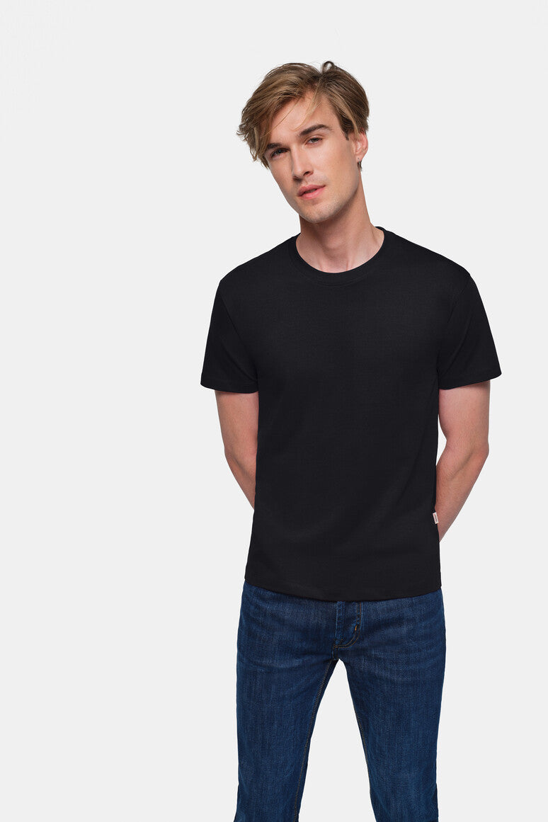 HAKRO T-Shirt Classic - schwarz