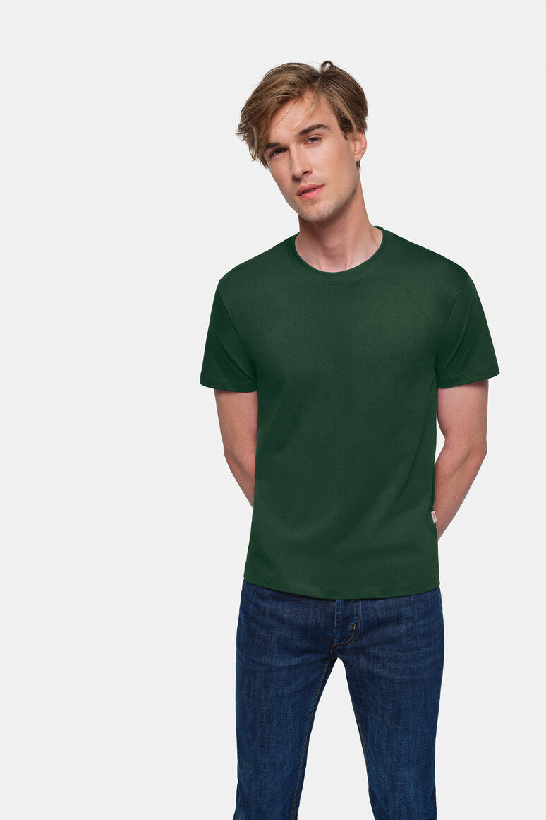 HAKRO T-Shirt Classic - tanne