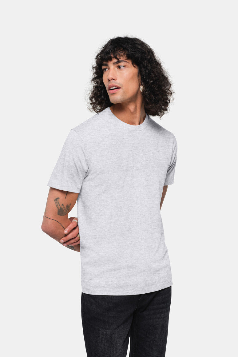 HAKRO T-Shirt Heavy - ash meliert