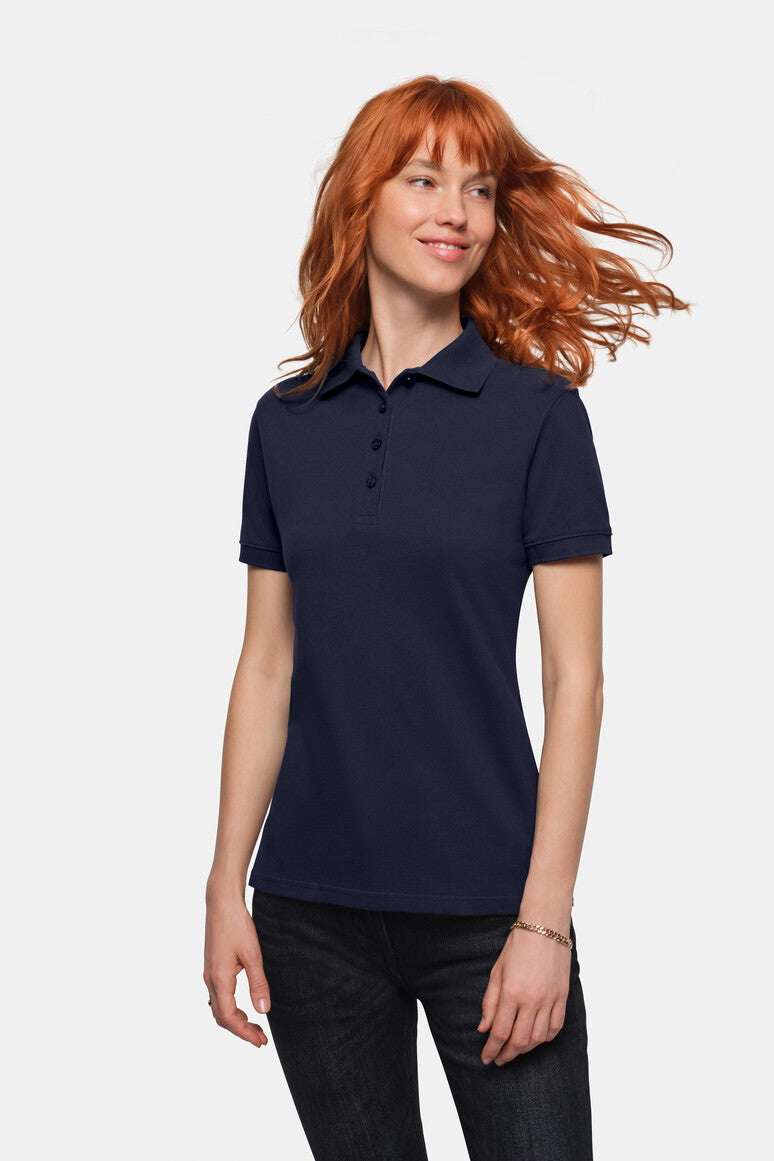 HAKRO Damen Poloshirt Bio-Baumwolle - tinte