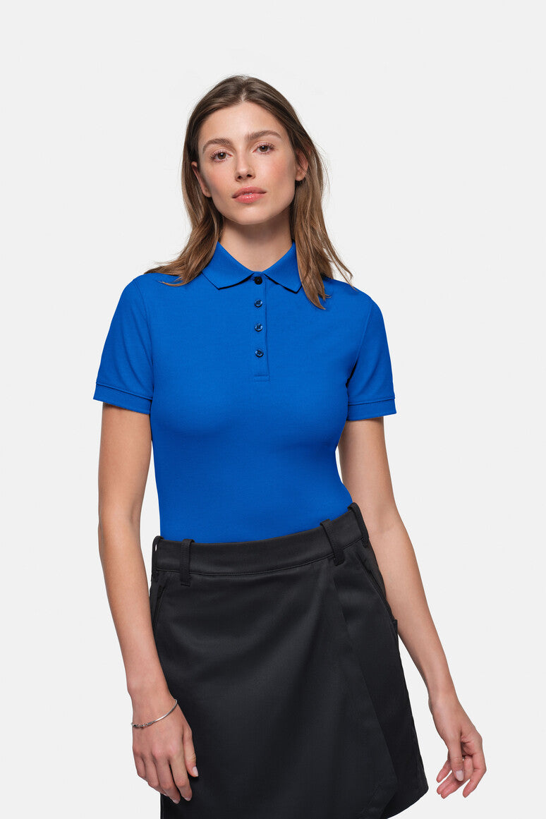 HAKRO Damen Poloshirt MIKRALINAR® ECO - royalblau