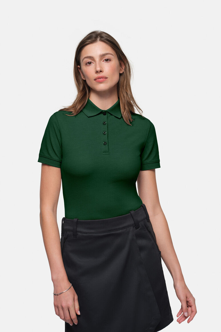 HAKRO Damen Poloshirt MIKRALINAR® ECO - tanne