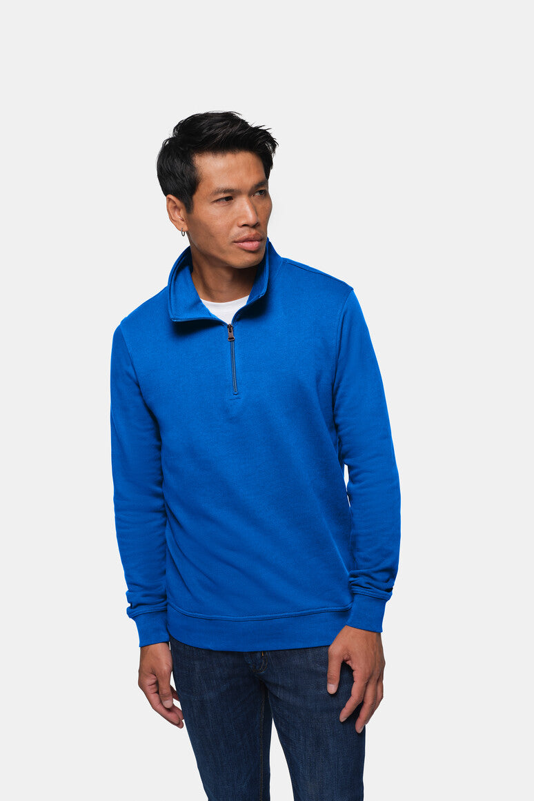 HAKRO Zip-Sweatshirt Premium - royalblau
