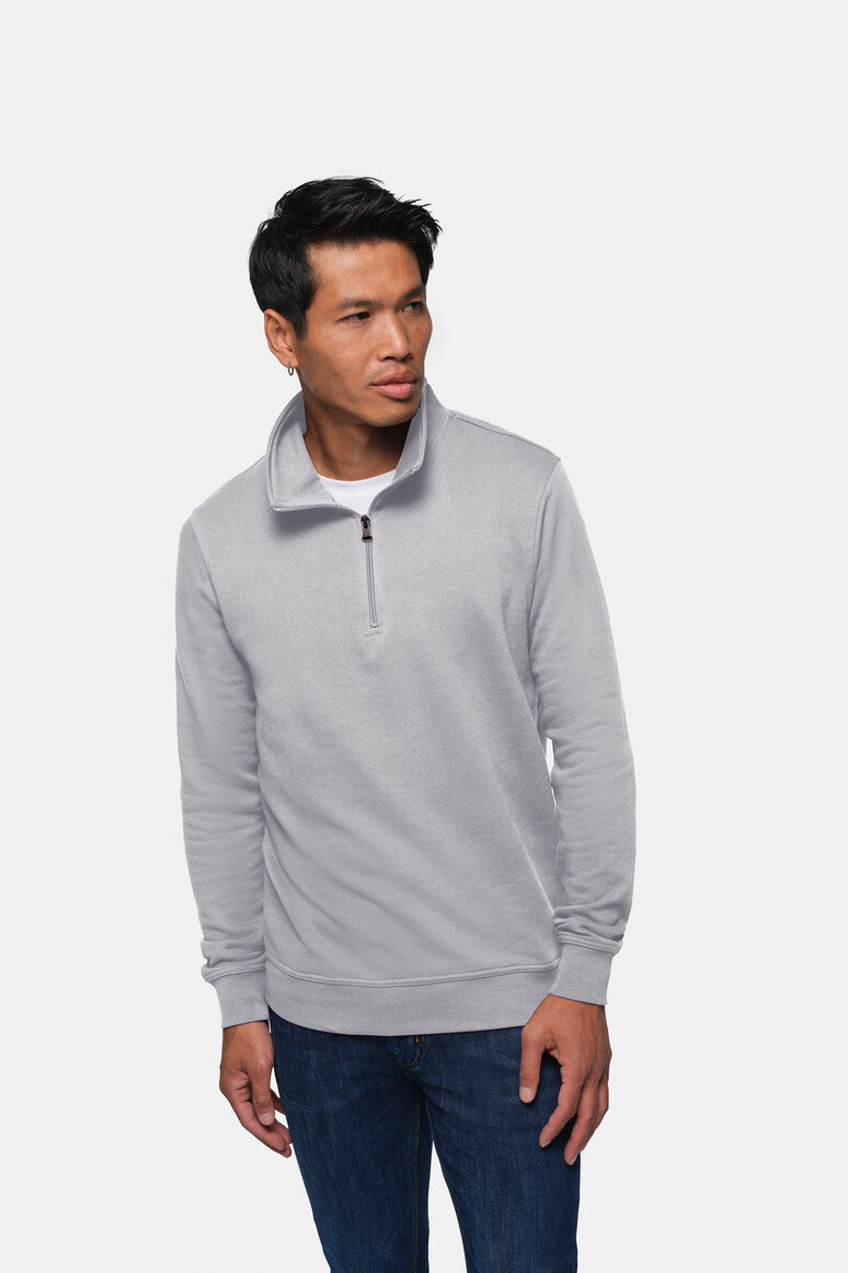 HAKRO Zip-Sweatshirt Premium - titan