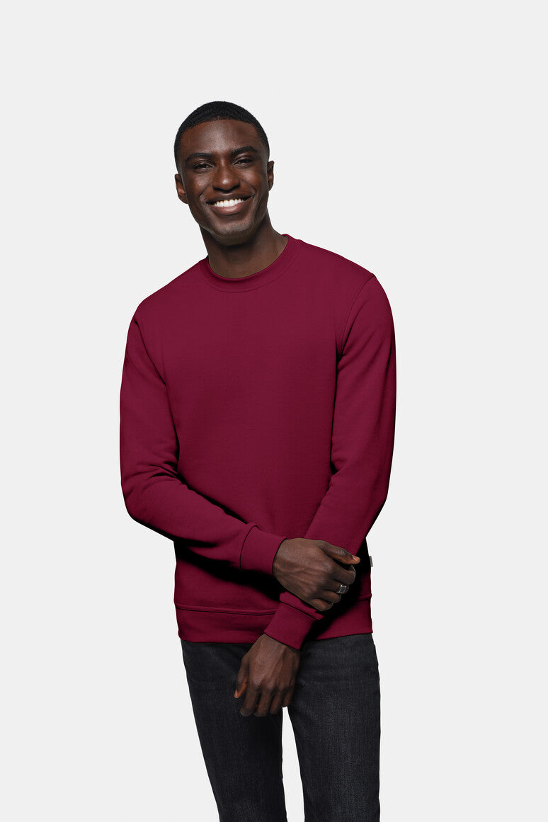 HAKRO Sweatshirt Premium - weinrot