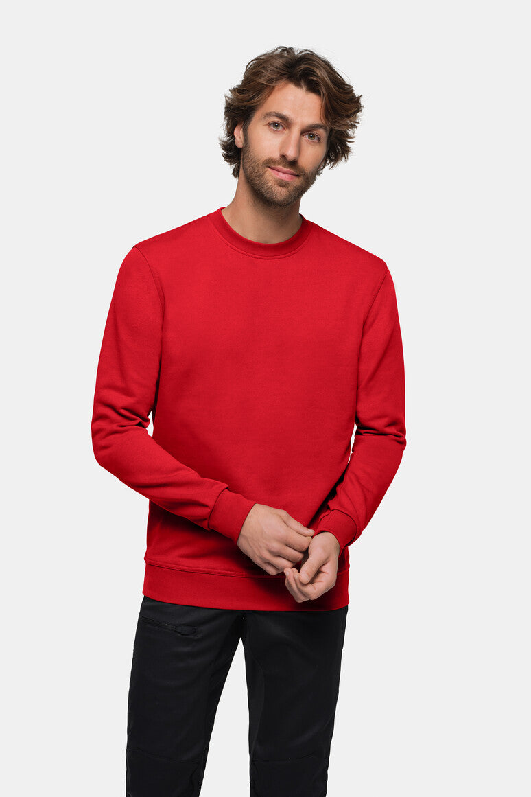 HAKRO Sweatshirt MIKRALINAR® - rot
