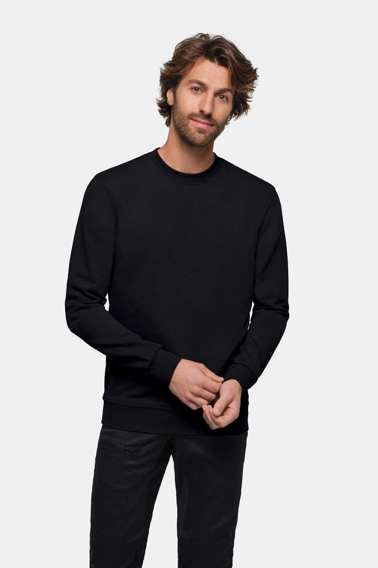 HAKRO Sweatshirt MIKRALINAR® - schwarz