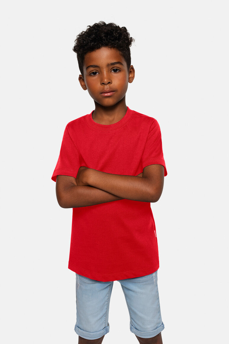 HAKRO Kinder T-Shirt Bio-Baumwolle - rot