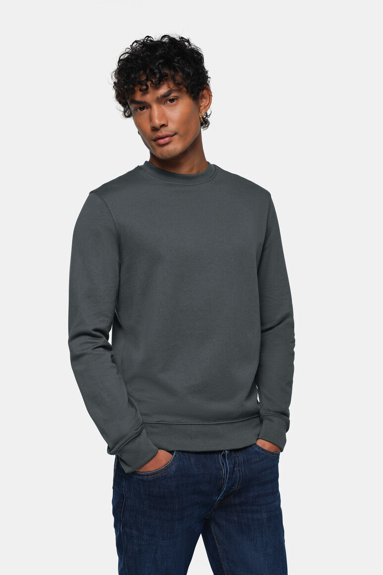 HAKRO Sweatshirt MIKRALINAR® ECO - anthrazit