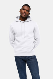 HAKRO Kapuzen-Sweatshirt Bio-Baumwolle - weiß