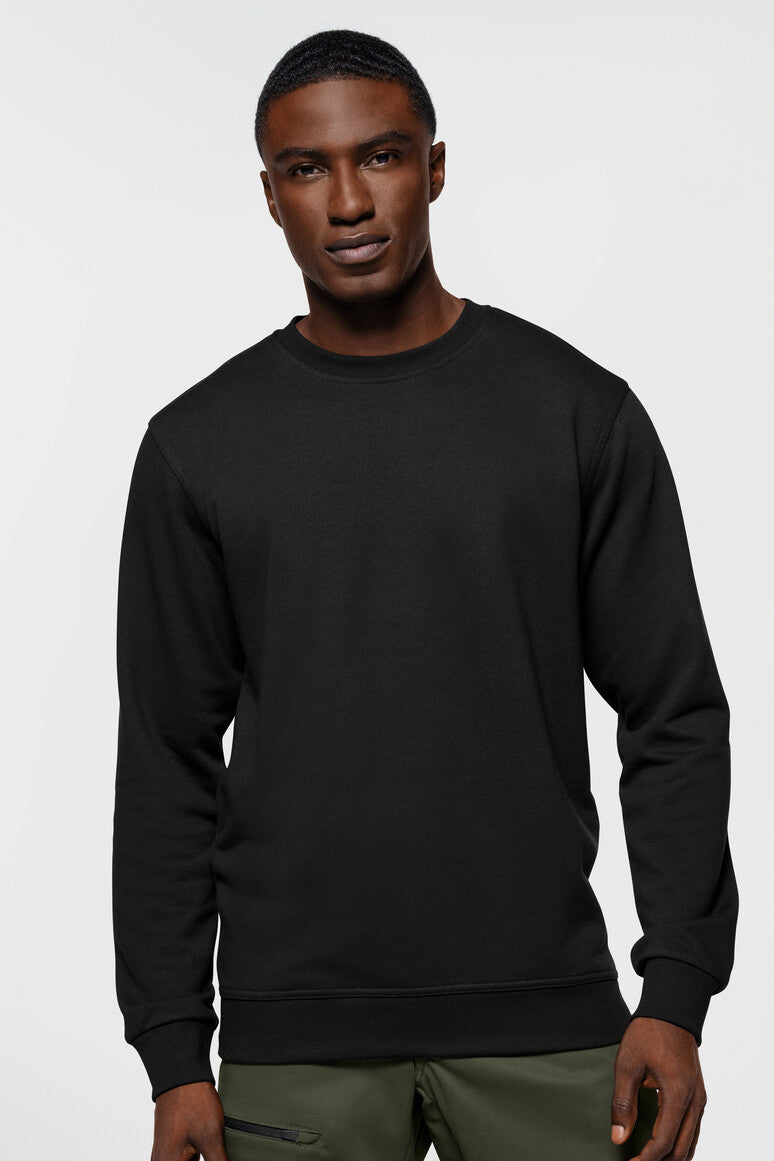 Label-Free Sweatshirt Heavy MIKRALINAR® ECO - schwarz