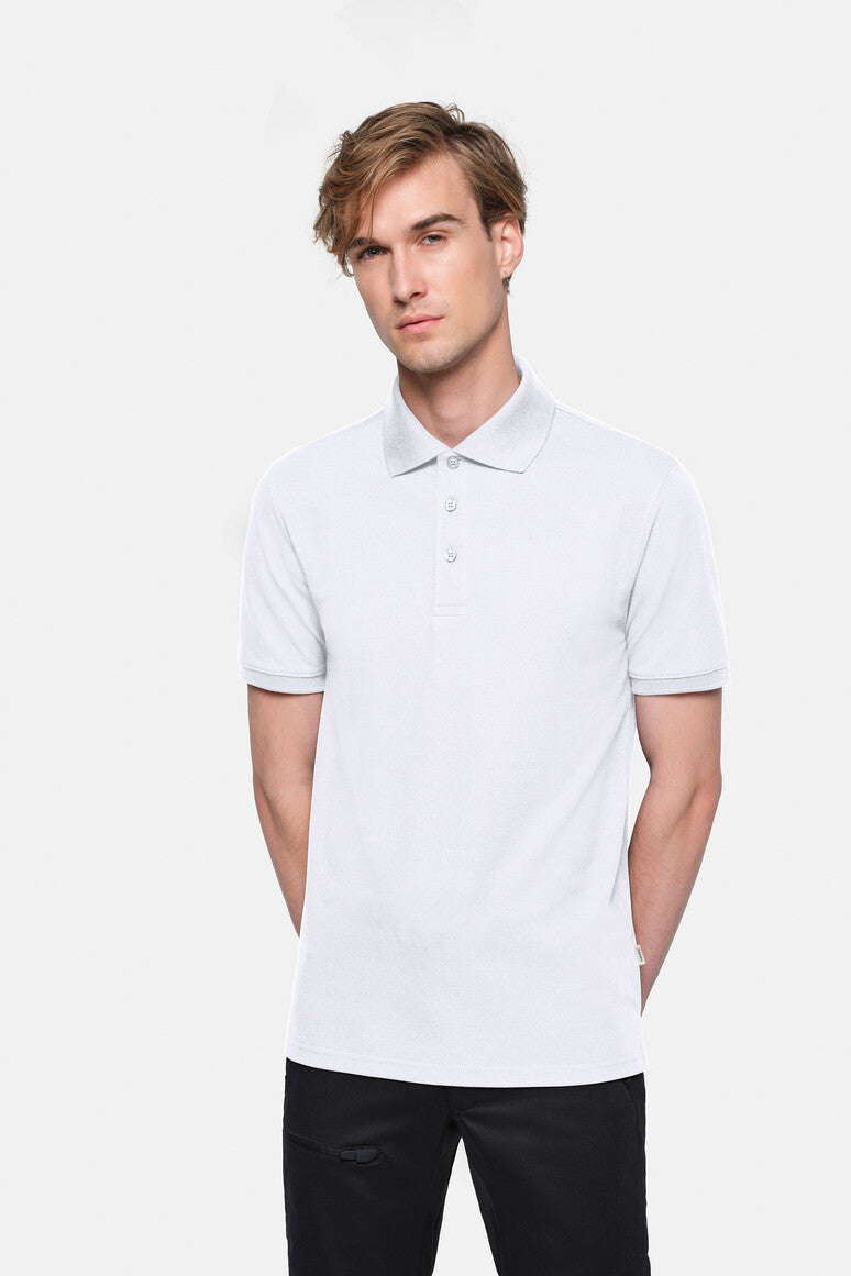 HAKRO Poloshirt MIKRALINAR® ECO - weiß