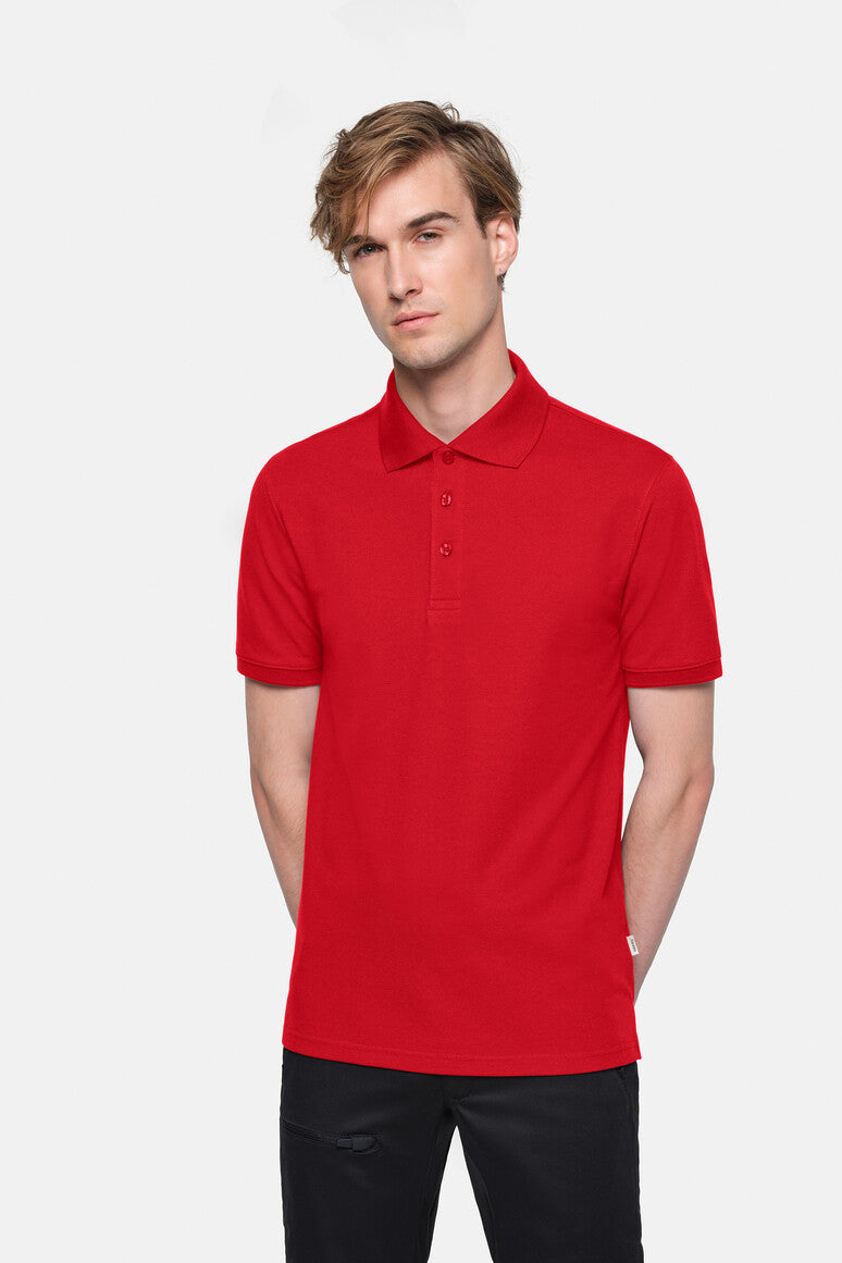 HAKRO Poloshirt MIKRALINAR® ECO - rot