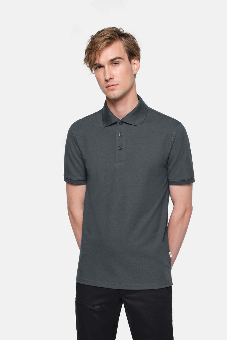 HAKRO Poloshirt MIKRALINAR® ECO - anthrazit