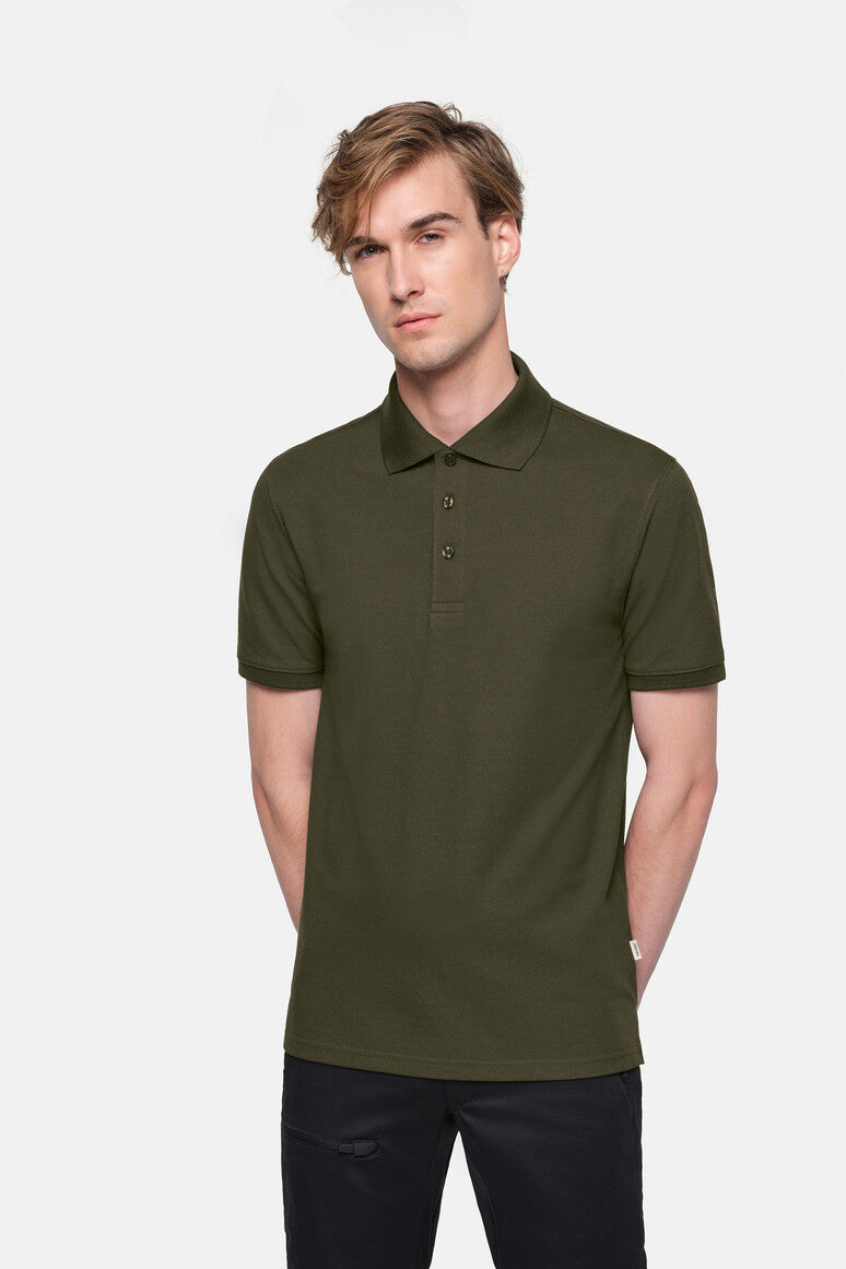 HAKRO Poloshirt MIKRALINAR® ECO - olive