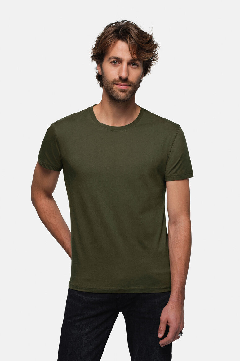 HAKRO T-Shirt Bio-Baumwolle - olive