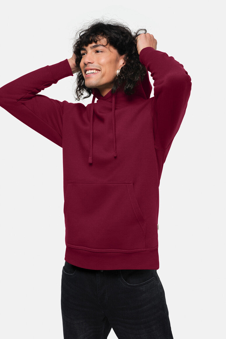HAKRO Kapuzen-Sweatshirt Premium - weinrot