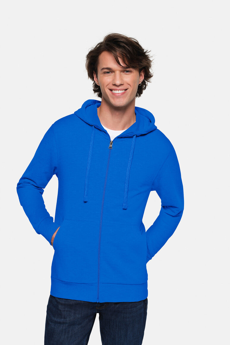 HAKRO Kapuzen-Sweatjacke Premium - royalblau