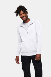 HAKRO Sweatjacke Premium - weiß