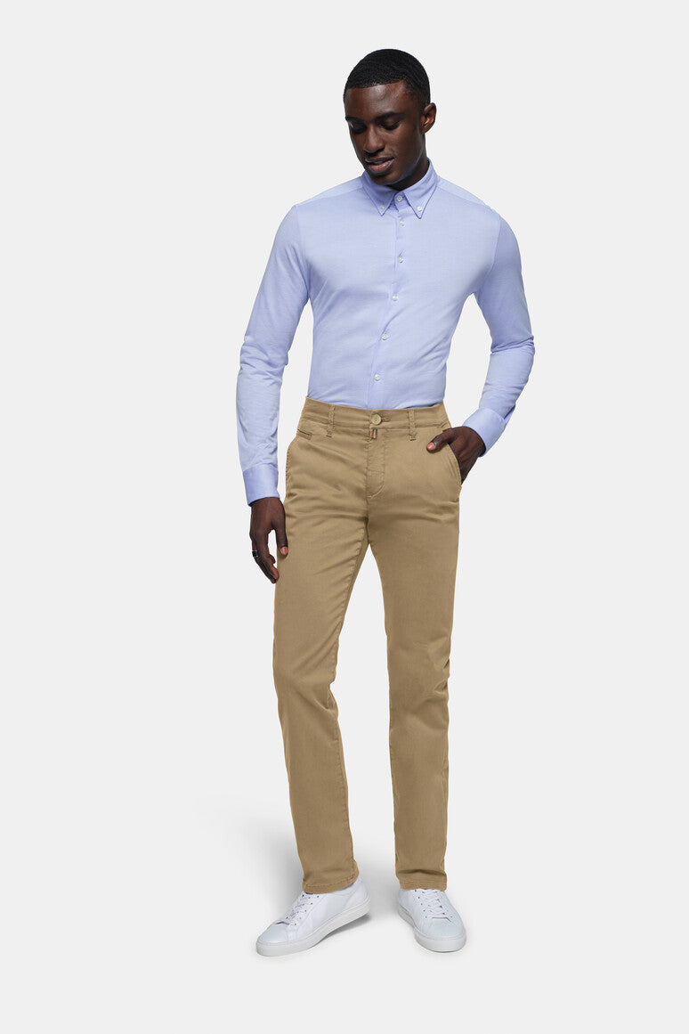 HAKRO Chinohose X-Stretch - khaki