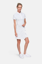 HAKRO Damen 5-Pocket-Jeansskort X-Stretch ECO - weiß