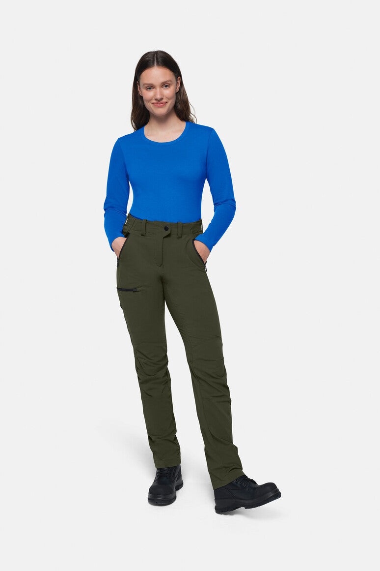 HAKRO Damen Funktionshose X-Stretch - olive