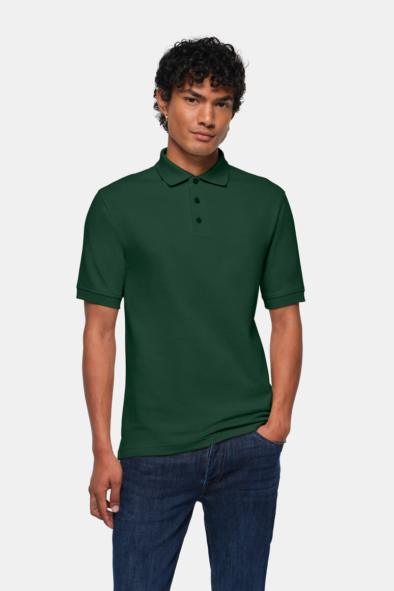 HAKRO Poloshirt Top - tanne