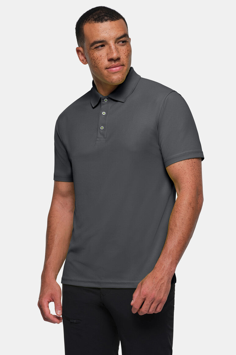 HAKRO Poloshirt COOLMAX® ECO - anthrazit