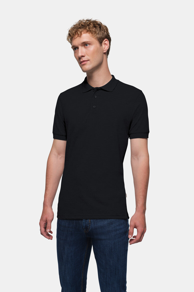 HAKRO Poloshirt Classic - schwarz
