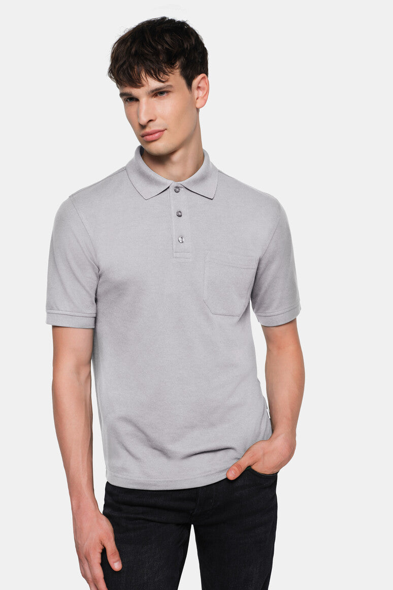 HAKRO Pocket-Poloshirt MIKRALINAR® - titan