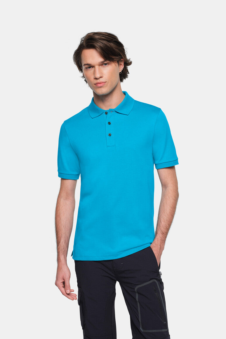 HAKRO COTTON TEC® Poloshirt - smaragd