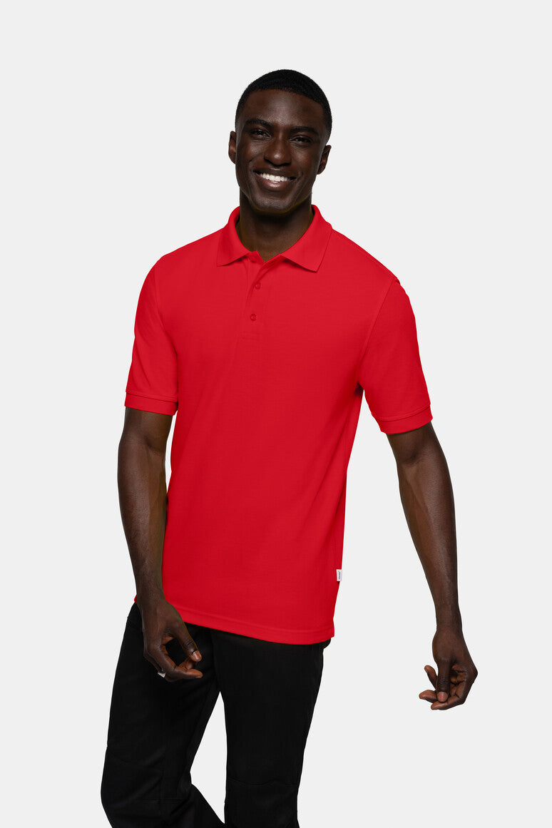 HAKRO Poloshirt MIKRALINAR® - rot