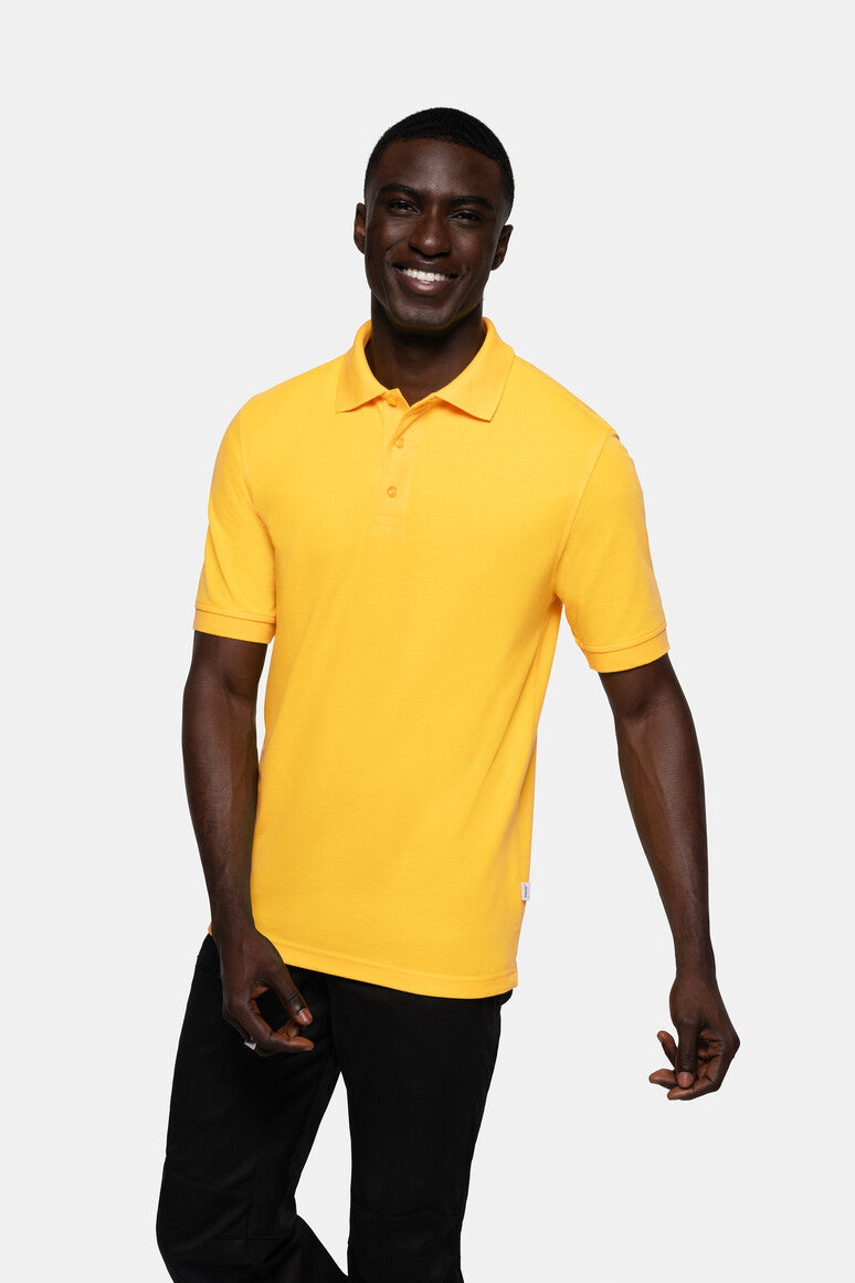 HAKRO Poloshirt MIKRALINAR® - sonne