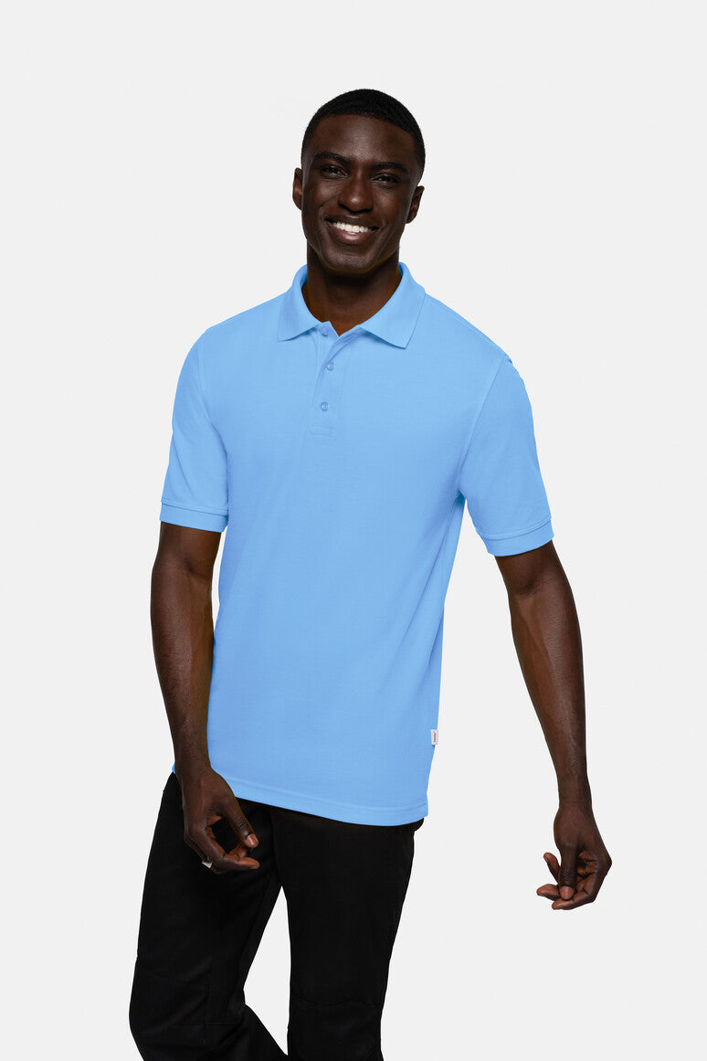 HAKRO Poloshirt MIKRALINAR® - malibublau