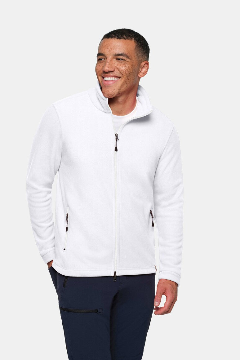 HAKRO Fleecejacke ECO - weiß