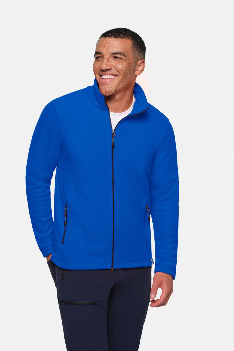 HAKRO Fleecejacke ECO - royalblau