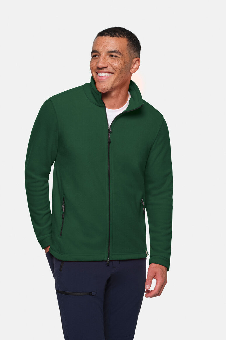 HAKRO Fleecejacke ECO - tanne