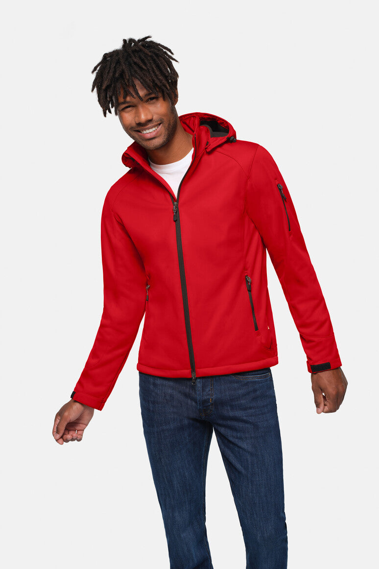 HAKRO Softshelljacke - rot