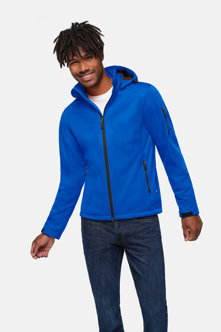 HAKRO Softshelljacke - royalblau