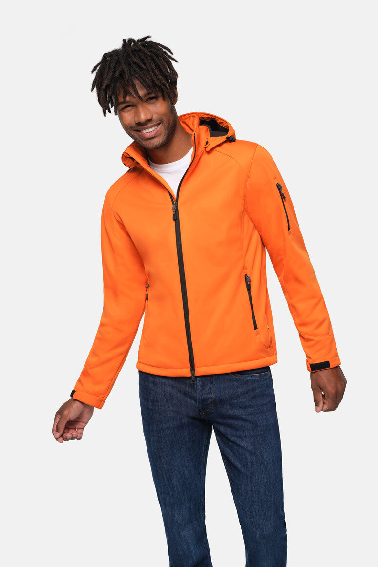HAKRO Softshelljacke - orange