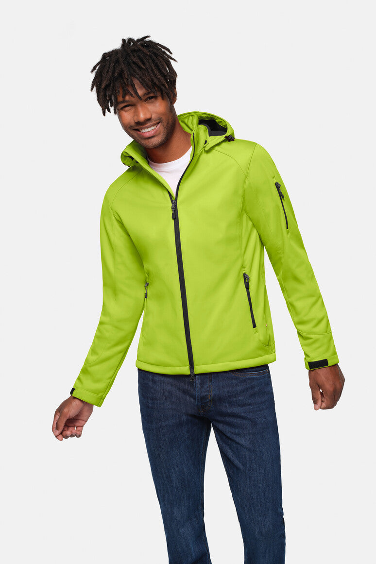 HAKRO Softshelljacke - kiwi